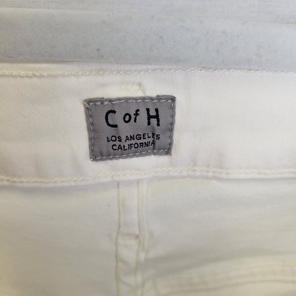 Citizens Of Humanity Women's Size 24 Jeans Ivory Rocket Ankle Skinny - Picture 5 of 7